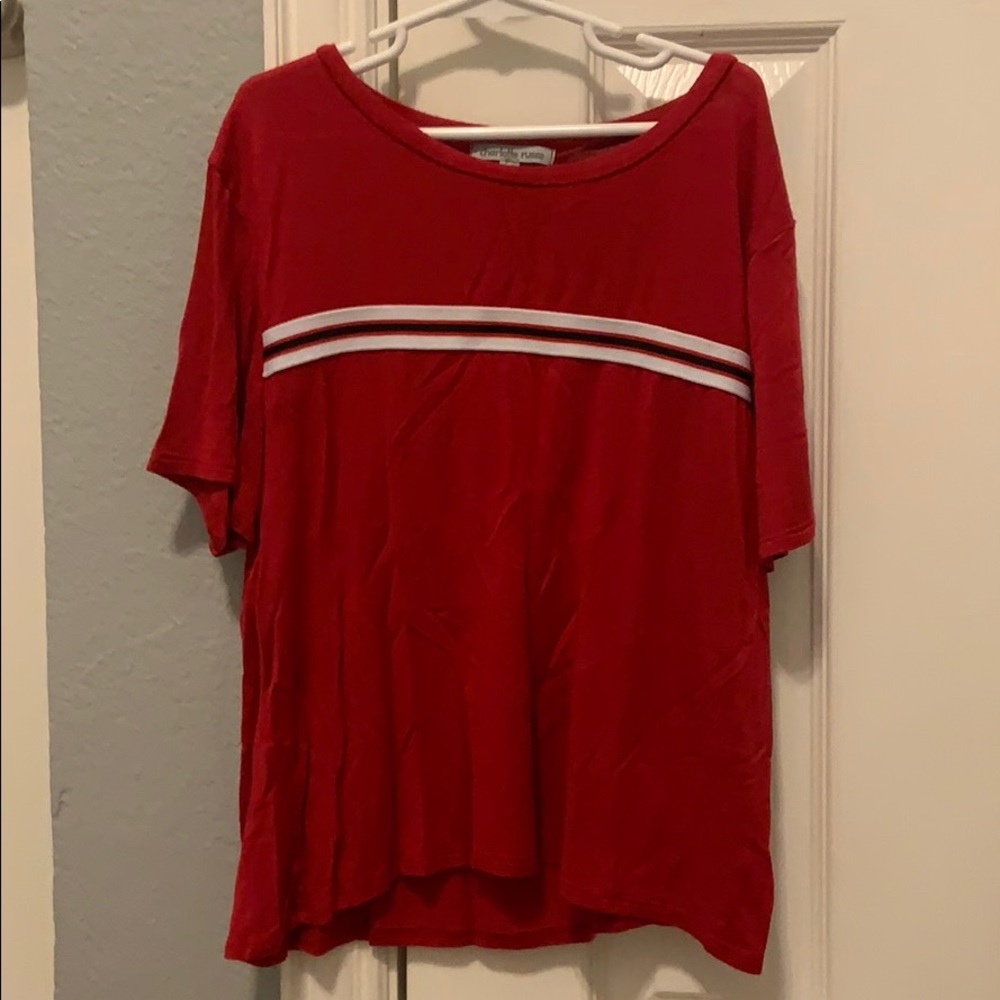 Cropped Stripped Shirt